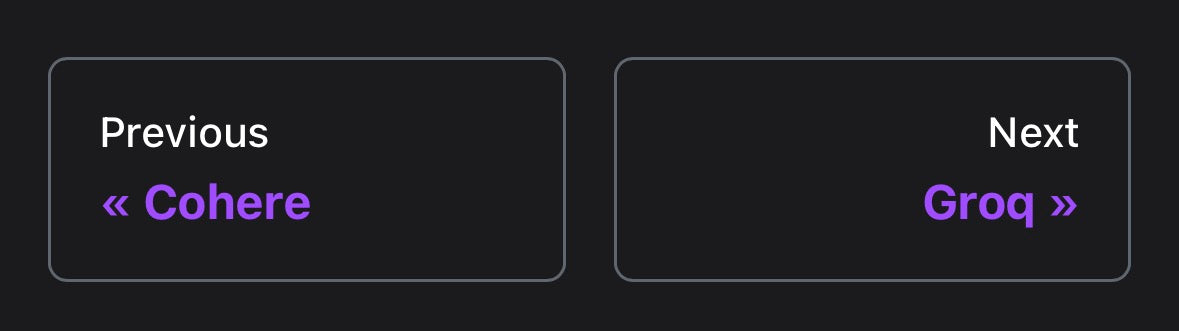 Two navigation buttons labeled 'Previous' and 'Next' on a dark background